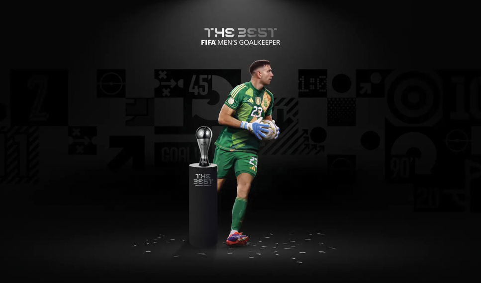 Emiliano Martínez une nouvelle fois sacré The Best – Gardien de but de la FIFA